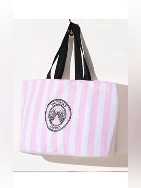 Victoria’s Secret Terry cloth Tote Bag NWT